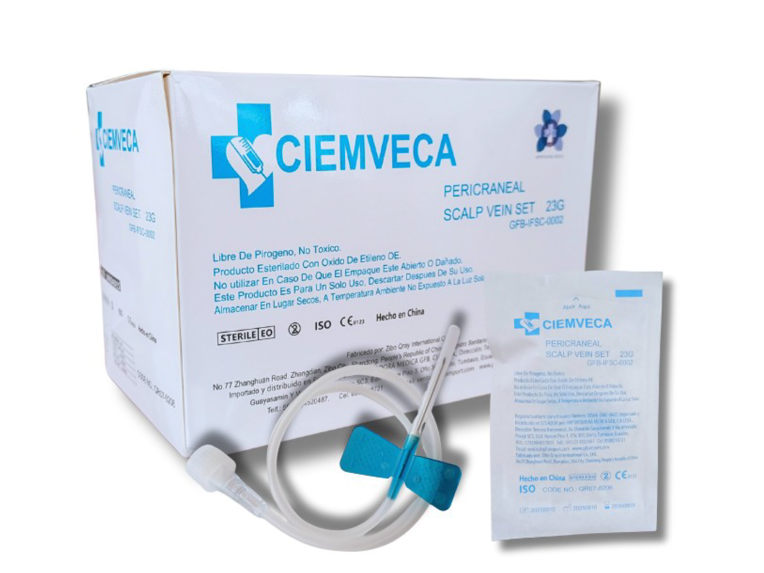 Imagen de Equipo Pericraneal/Scalp 22–23 G